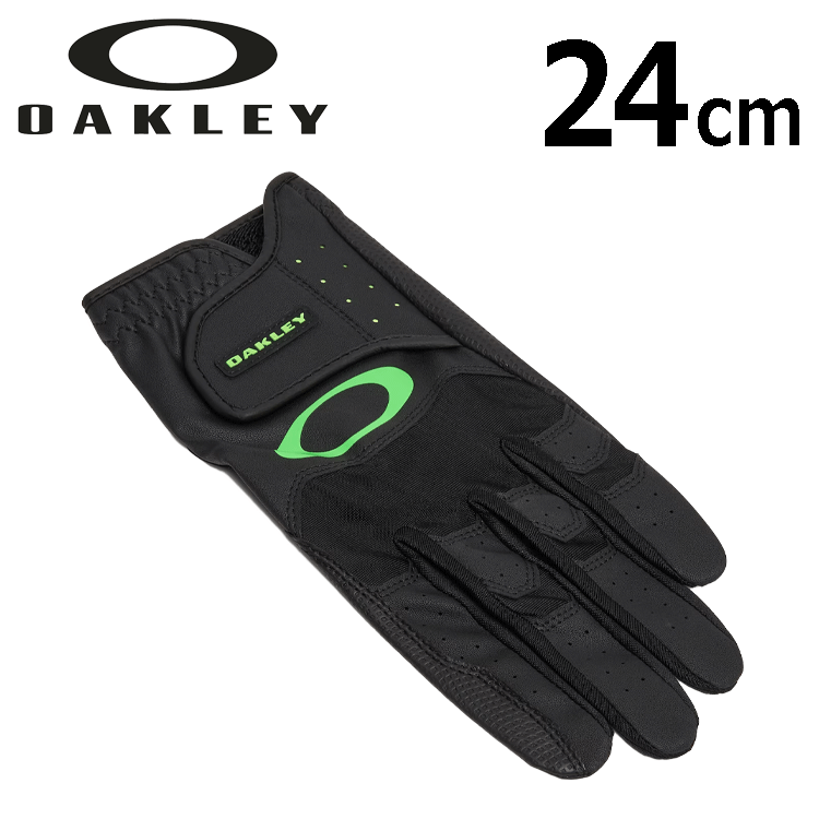 OAKLEY FOS901697 OAKLEY GOLF GLOVE 18.0【オークリー】【ゴルフグローブ】【左手用】【01G/BlackGeoPrint】【24cm】【Glove】拍卖
