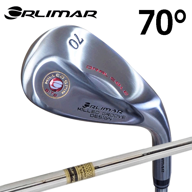 ORLIMAR ウェッジ デュアルソール ZEROバンスウェッジ【オリマー】【ゼロバンス】【スチールシャフト】【70度】拍卖