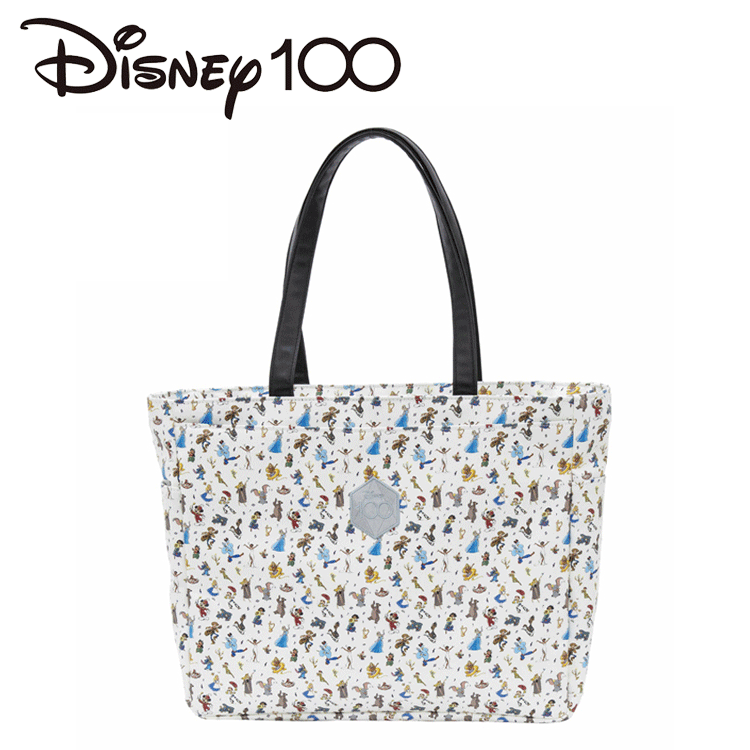 Disney100 トートバッグ 73220-422-000【ディズニー】【100周年】【ToteBag】【数量限定】【ホワイト】【GolfBag】拍卖