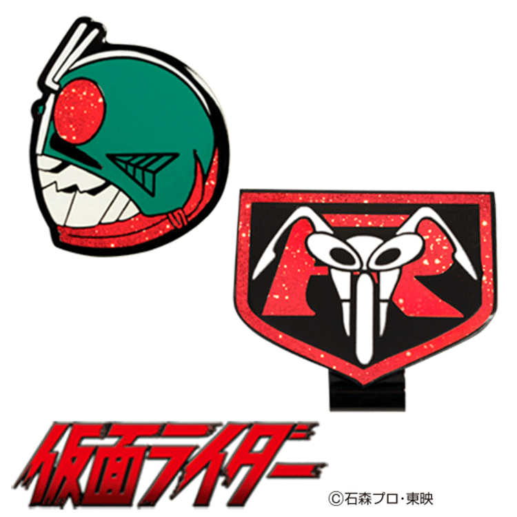 仮面ライダー ボールマーカー KRM003【1号】【ライダー】【キャラクター】【クリップマーカー】【RoundItem】拍卖