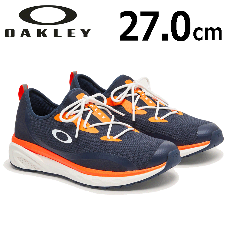 OAKLEY FOF100430 LENNOX【オークリー】【シューズ】【スニーカー】【靴】【US9/27.0cm】【9VL/Fathom-Neon Orange】【Shoes】拍卖