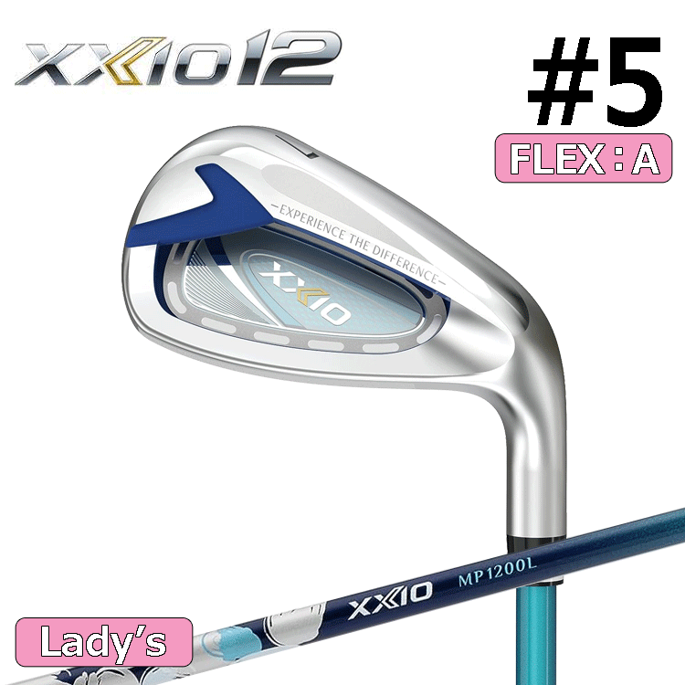 【レディース】DUNLOP XXIO 12 単品アイアン #5 【ゼクシオ】【MP1200】【5I】【ブルー】【FLEX:A】【Iron】拍卖