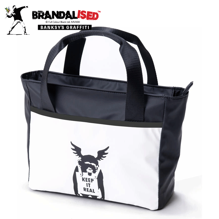 BRANDALISED ラウンドバッグ BARB-01【BANKSY】【バンクシー】【ラウンドポーチ】【Keep It Real】【GolfBag】拍卖