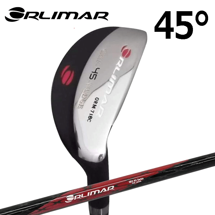 ORLIMAR チッパー ORM-718C【オリマー】【ORM718C】【カーボンシャフト】【ブラック】【45度】拍卖