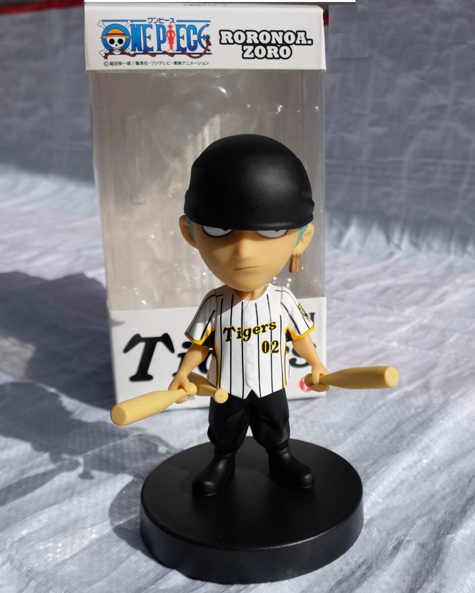 阪神タイガース ワンピース コラボ ゼロ ZORO フィギュア ボブルヘッド バブルヘッド (検索用) ボビングヘッド ONE PIECE ルフィ拍卖