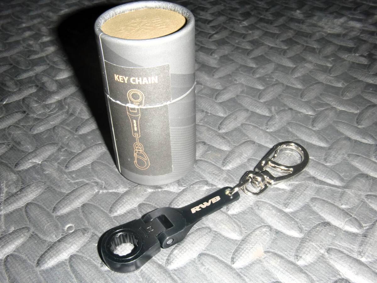 即決有 RWB x OSK 10mm フレックス ラチェットレンチ キーホルダー OSKtools RAUH-Welt BEGRIFF コラボキーチェーン ポルシェ PORSCHE拍卖