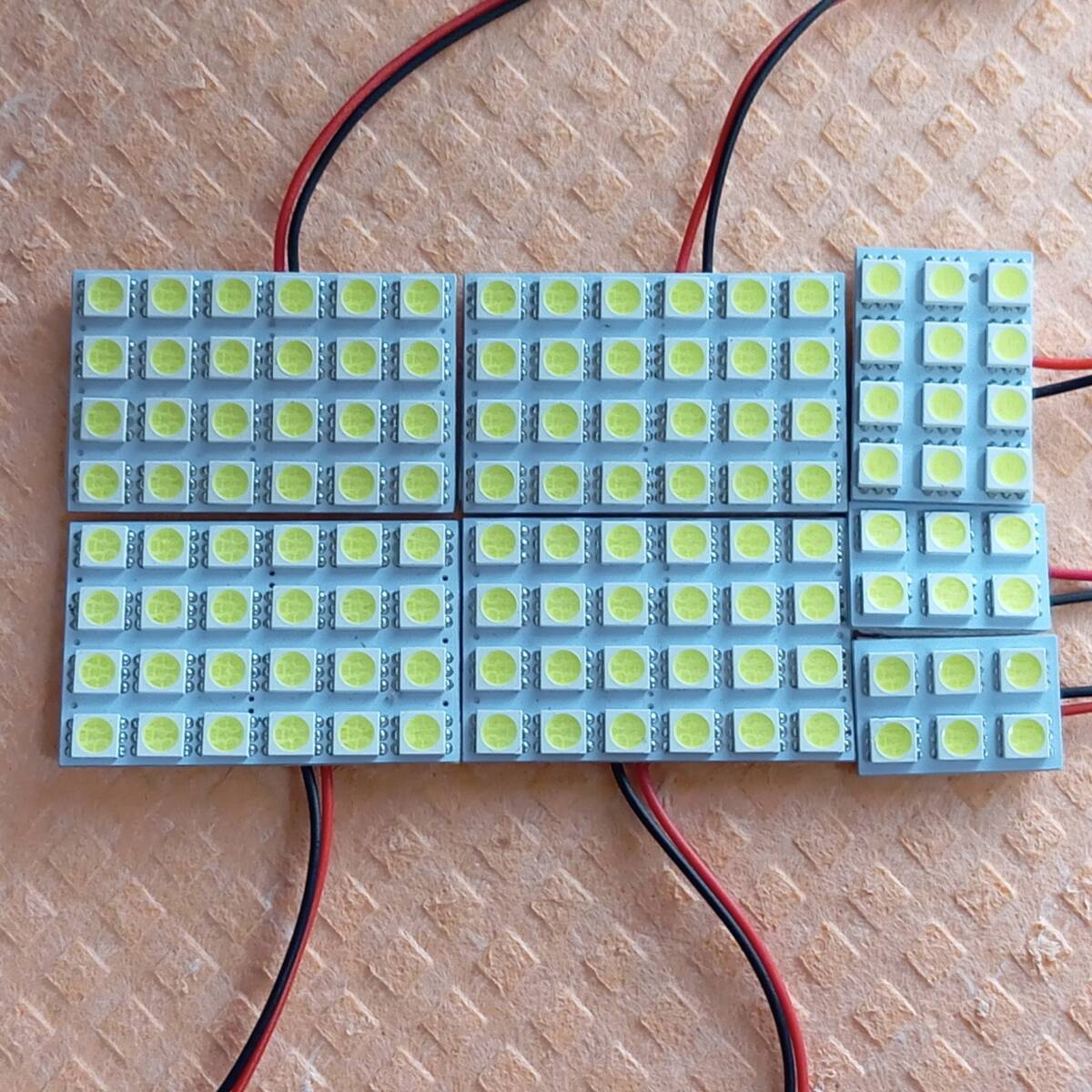 200系 ハイエース グランドキャビン 超爆光! T10 LED ルームランプ 8個セット ホワイト トヨタ /s24/s12/s6拍卖