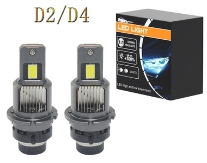 ルークス ML21S ポン付 配線レス D2S D2R LED ヘッドライト HIDをLED化 12V キャンセラー内蔵 車検対応 /d2拍卖