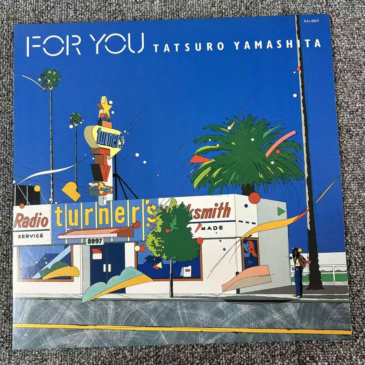 ★・LP / 山下達郎 Tatsuro Yamashita - For You /反りがあります/ Air Records - RAL-8801/DNQ101012拍卖