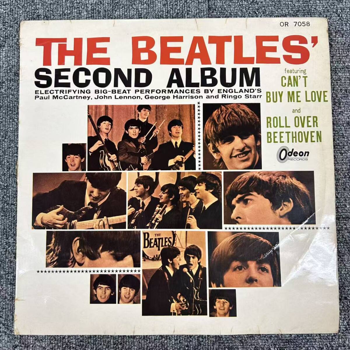 ★・【赤盤】LP ビートルズ THE BEATLES / NO.2 SECOND ALBUM / 国内盤 LPレコード OR 7058/DNQ101516拍卖