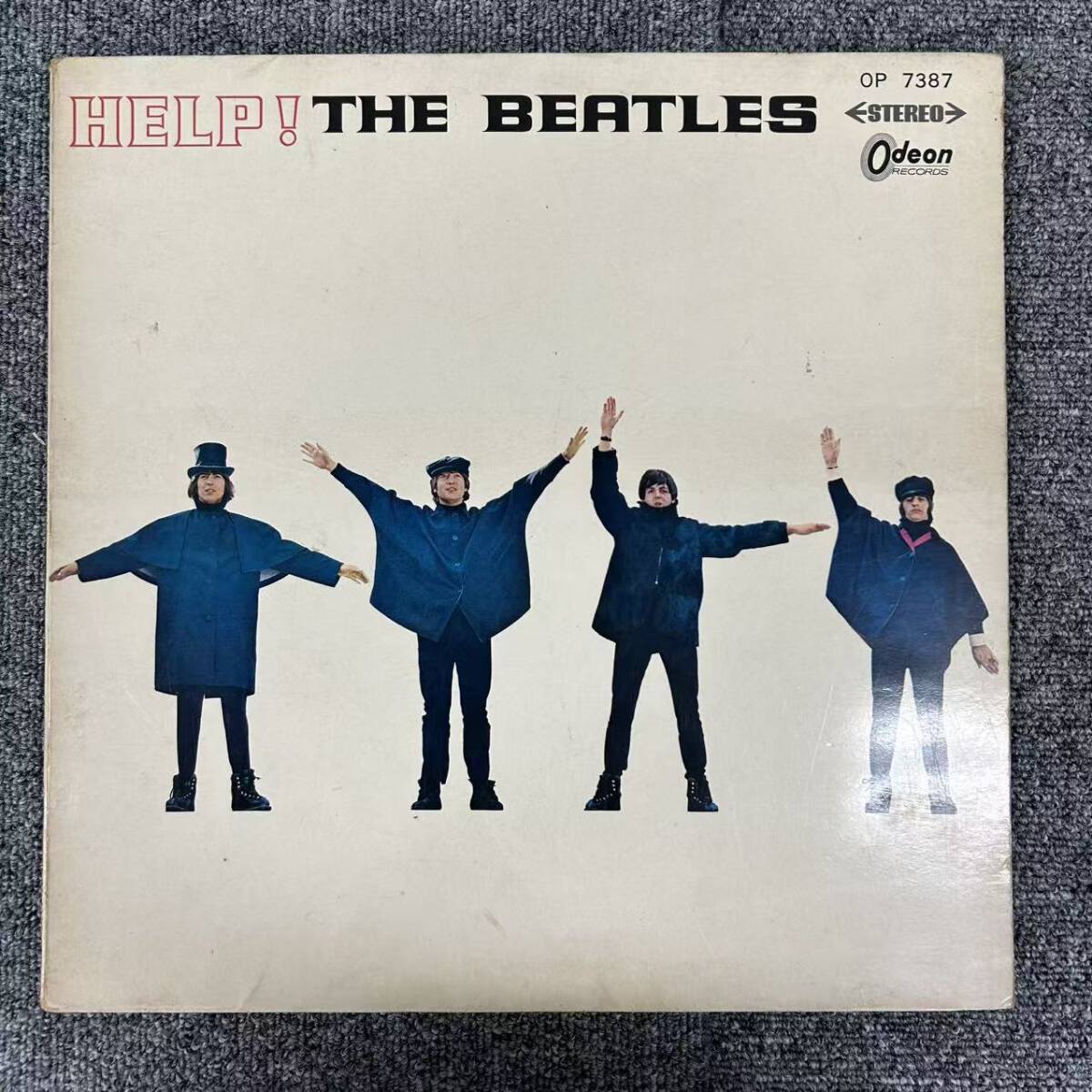 ★・赤盤 The Beatles(ビートルズ)「Help!(4人はアイドル)」LP(12インチ)/Odeon(OP-7387)/ロック/DNQ101630拍卖