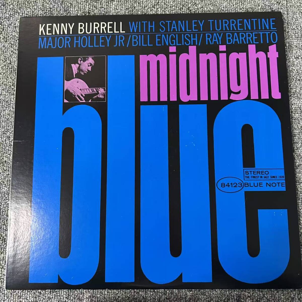 ★・Kenny Burrell「Midnight Blue」LP(12インチ)/Blue Note(BST 84123) GXK 8116/ DNQ102336拍卖