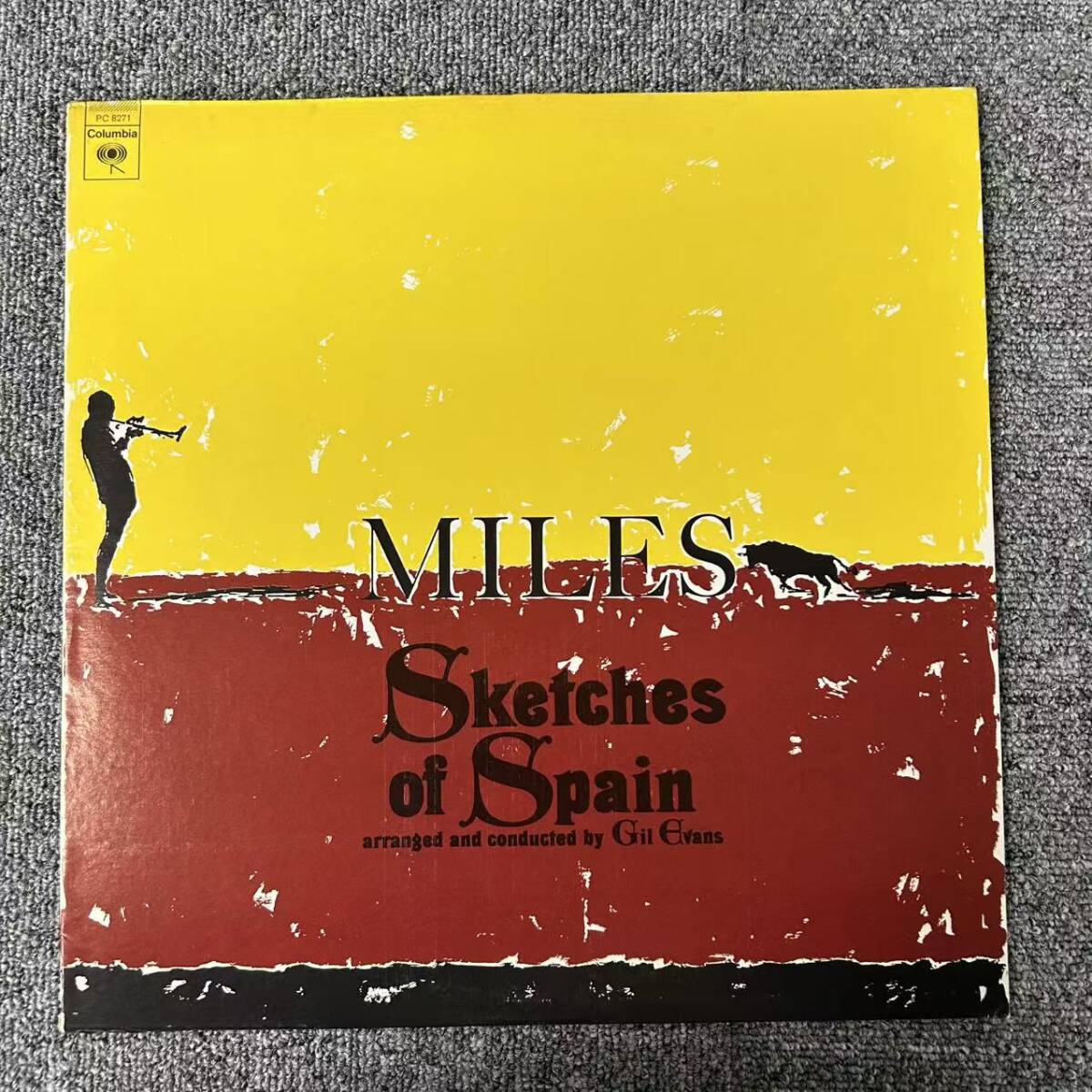 ★・米 US盤 ビニ焼き有 MILES DAVIS/SKETCHES OF SPAIN/COLUMBIA PC8271 LP/DNQ102414拍卖