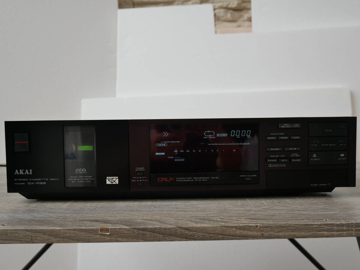 AKAI GX-R99 JANK品 当館最後の在庫所蔵品/Qリバース・ハイエンド&コンピュータ制御モデル+フェア新品テープ!拍卖