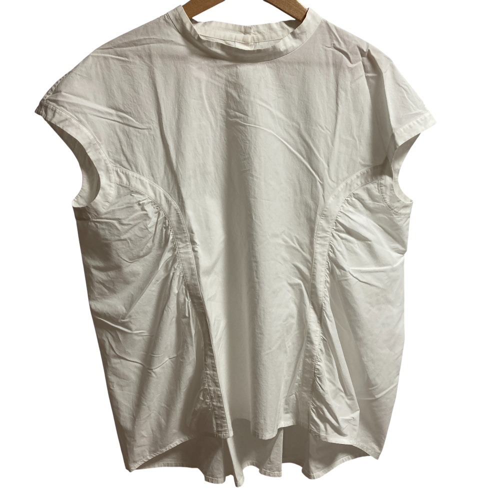 mina perhonen ミナペルホネン flower pearl ノースリーブブラウス サイズ40 ホワイト拍卖