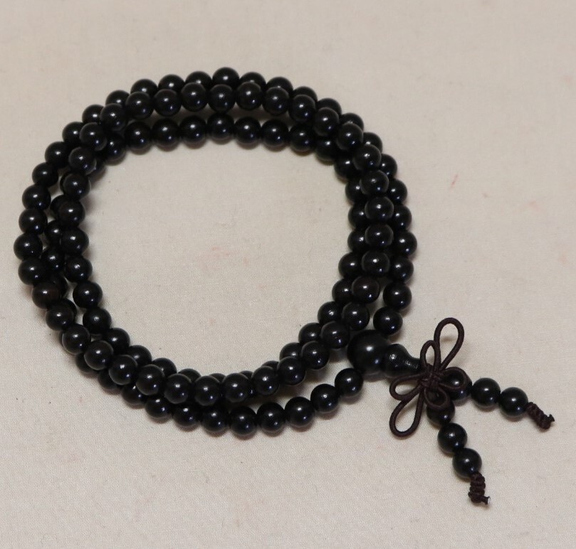 ブレスレット・念珠 唐木紅木 男女兼用    AM16拍卖