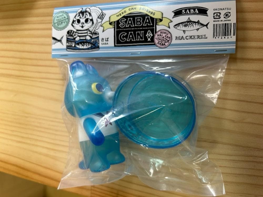 小夏屋 ねこ缶フレンズ さば 「マリン」ソフビ フィギュア こなつ拍卖