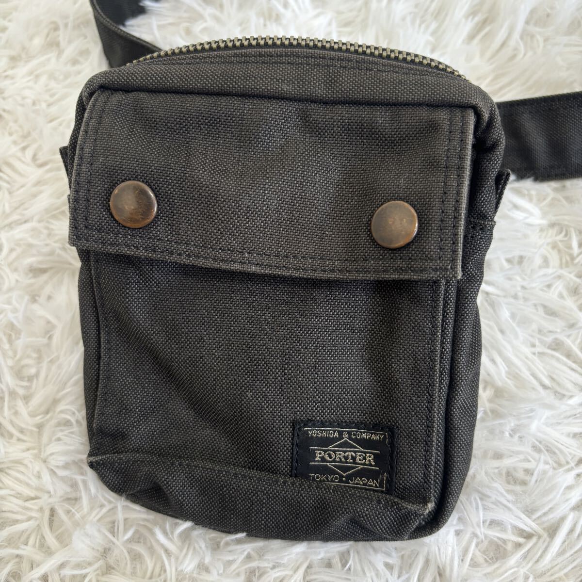 良品!PORTER SMOKY ポーター スモーキー ウエストバッグ 吉田カバン拍卖