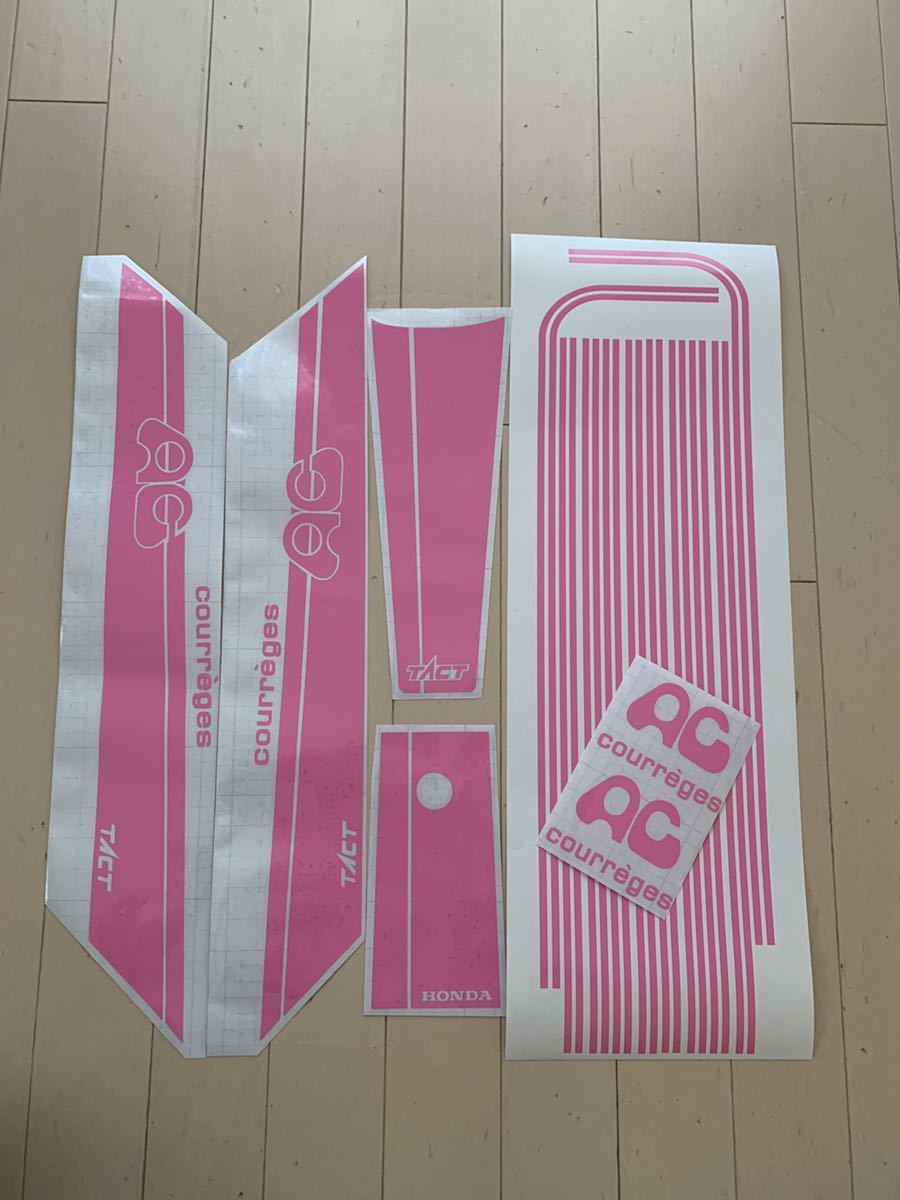 クレタク後期羽根仕様 デカール ピンク拍卖