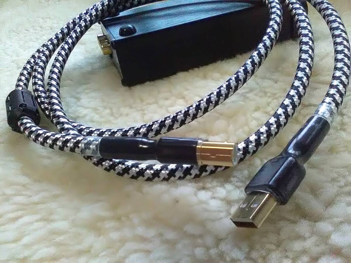 プレミアムモニターサウンド☆USB A-B 6N OCC(99.9999%) 銀メッキ 強力三層シールド 1.5M 未使用新品拍卖