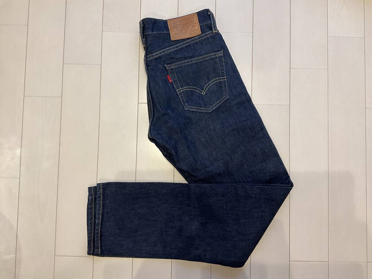 LEVI’S PREMIUM 511 USA セルビッジ 濃紺 リーバイス プレミアム511 W30・L32 045112303 501XX拍卖