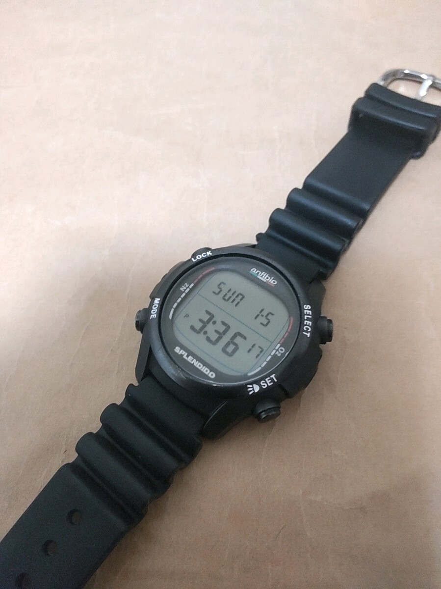 SPLENDIDO anfibio スプレンディード ダイブコンピュータ SCUBAPROエクステンダーV3同等品 オマケ付 ダイビング 送料安拍卖