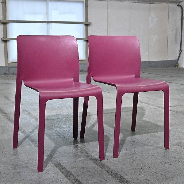 アクタス イタリア製 MAGIS 8万「CHAIR FIRST」2脚セットa ステファノ・ジョバンノーニ スタッキングチェア ファースト マジス ACTUS拍卖