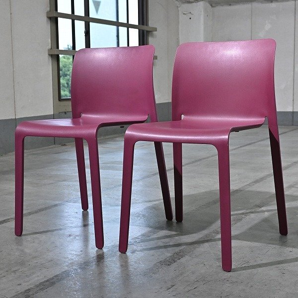 アクタス イタリア製 MAGIS 8万「CHAIR FIRST」2脚セットb ステファノ・ジョバンノーニ スタッキングチェア ファースト マジス ACTUS拍卖