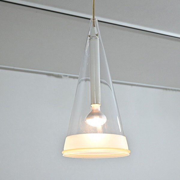 2011年製 ヤマギワ FLOS 5万「FUCSIA 1」ペンダントライト A アッキーレ・カスティリオーニ 天井照明 フーシア フクシア フロス yamagiwa拍卖