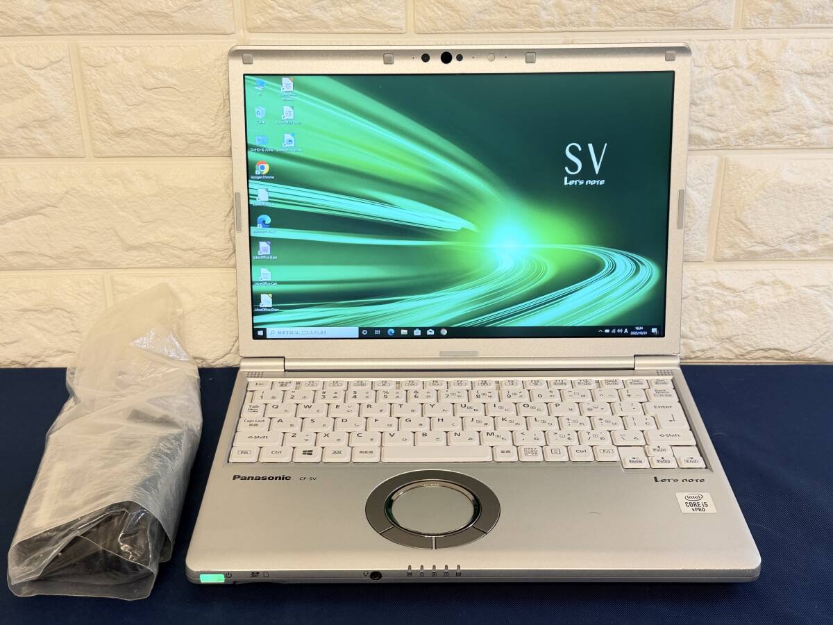 【★2020年高性能 16GBモデル 美品】 Panasonic Let's note CF-SV9RDQVS /Core i5 10310U/16GBメモリ+NVME 256GB 拍卖