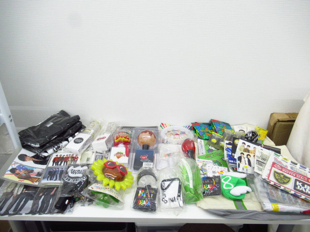 1258 グッズ祭 雑貨祭 関ジャニ∞ スーパーエイト グッズ 大量おまとめ ペンライト トートバッグ Tシャツ 未開封品含 ライブ SUPER EIGHT 拍卖