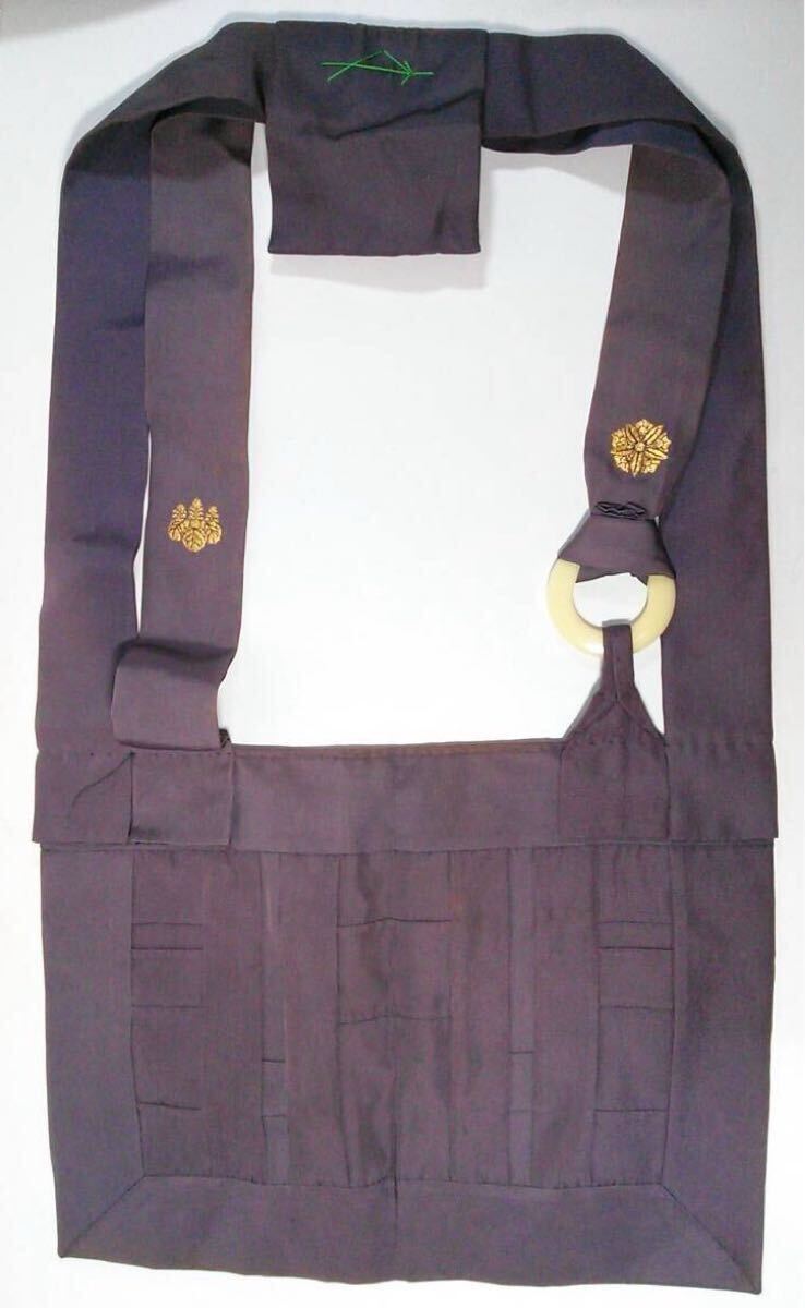 ◆曹洞宗◆紫色絡子◆両山紋◆正絹◆幅33丈25竿丈82センチ◆寺院用仏具◆法衣◆法要◆葬儀◆拍卖
