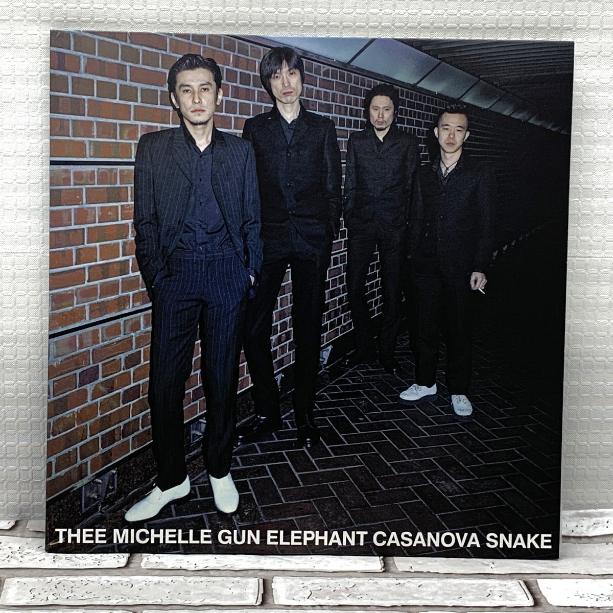 レコード THEE MICHELLE GUN ELEPHANT  CASANOVA SNAKE COJA9535~6 現状品 TJ10.047 /11拍卖
