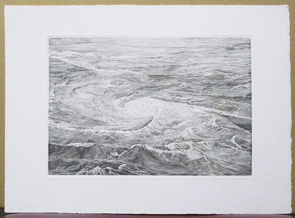 門坂流『タイトル不明』銅版画 ed.1/50. 鉛筆サイン シートのみ拍卖