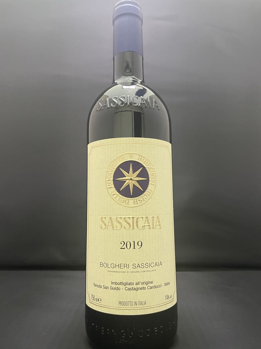 【イタリアワインの至宝/WA98・Decanter100点・完璧保存】サッシカイア2019 超高評価/スーパータスカン、ブルゴーニュ・ボルドー好きにも拍卖