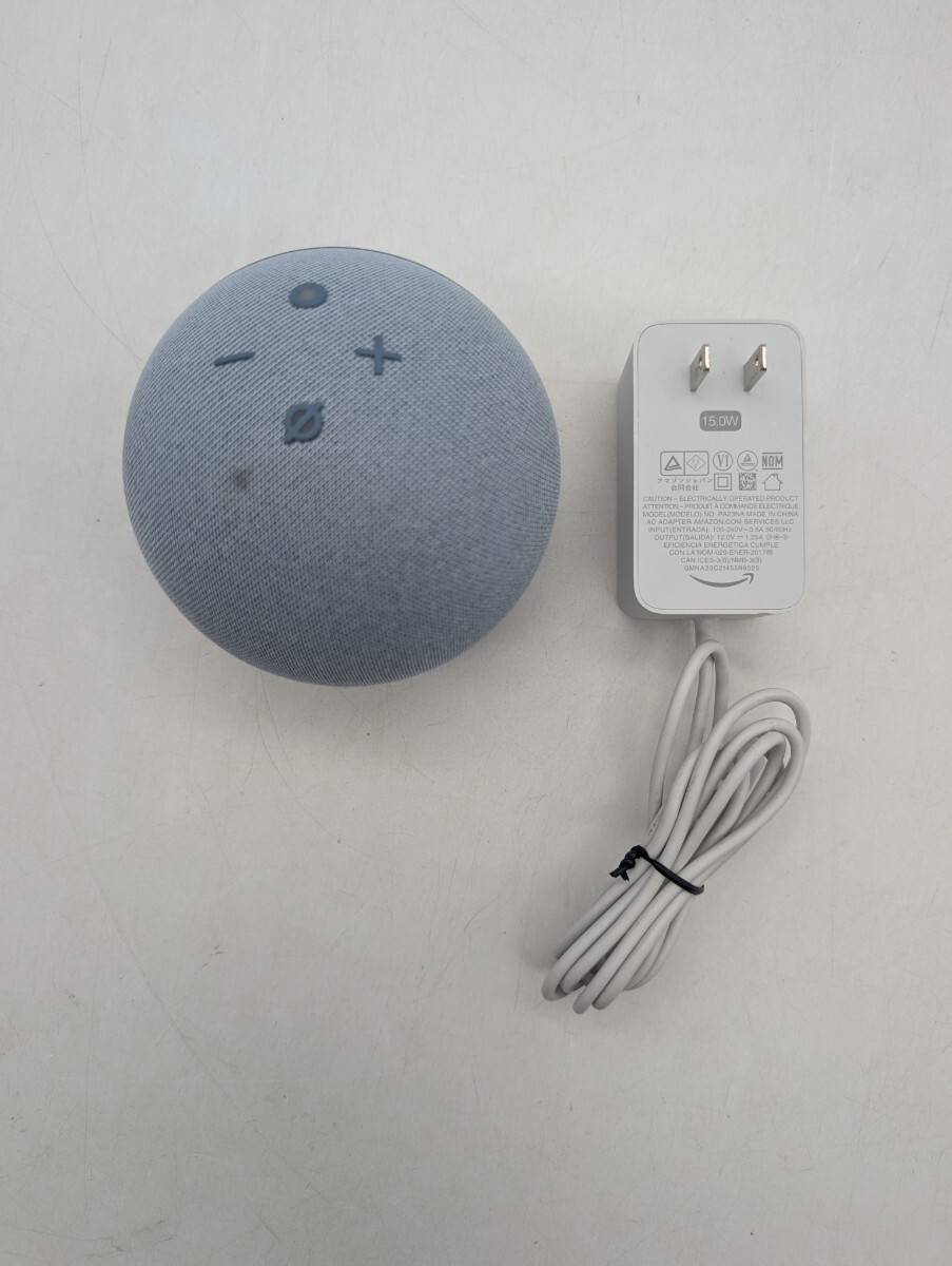 送料無料 amazon Echo Dot 第4世代 B7W644 スマートスピーカー アマゾン エコードット トワイライトブルー BLUE 青拍卖