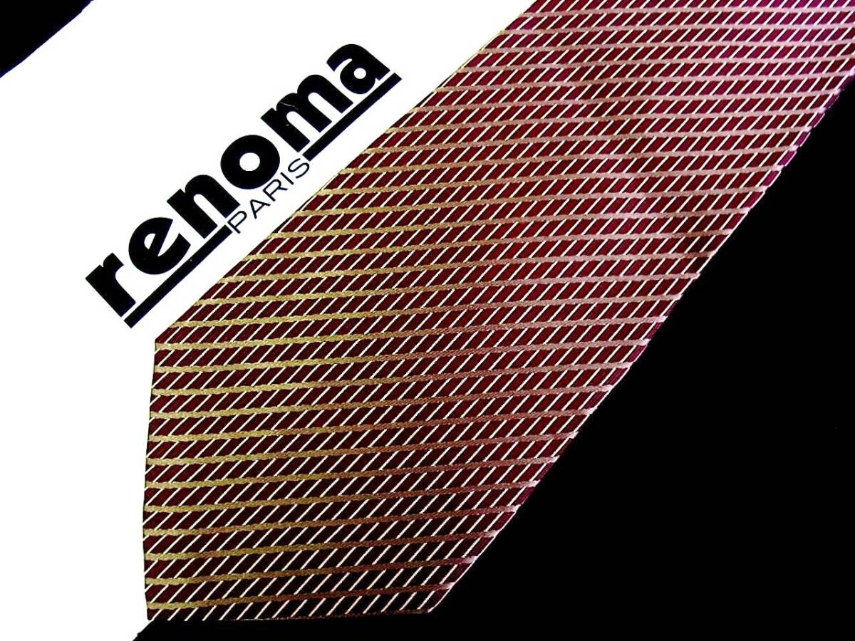 ☆【新品】☆7409 在庫処分セール☆レノマ ネクタイ拍卖