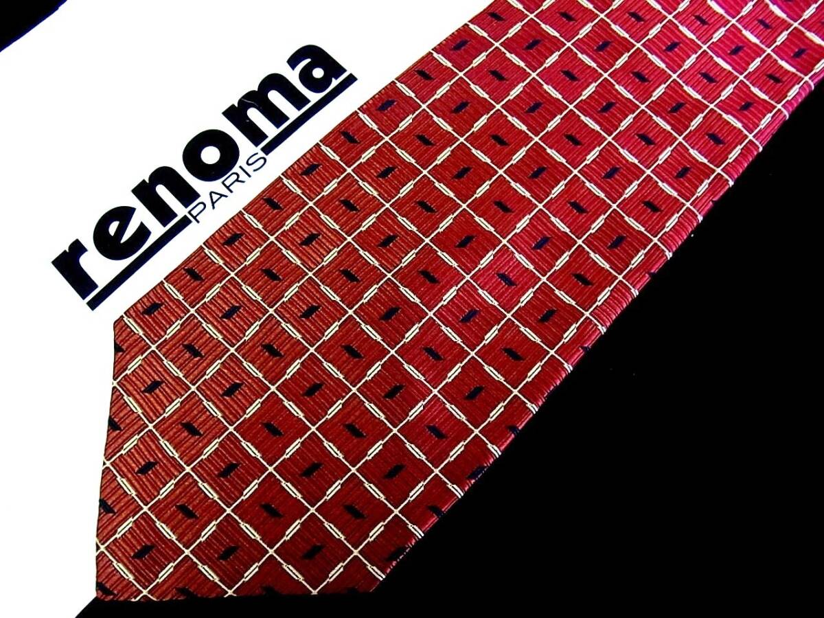☆【新品】☆7412 在庫処分セール☆レノマ ネクタイ拍卖