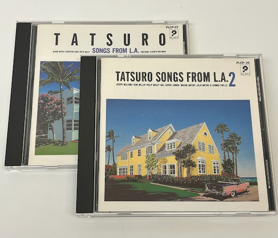 【CD 2枚セット】 TATSURO SONGS FROM L.A. / V.A / 2枚セット 国内盤 PLATZ PLCP-23/26 山下達郎 カバーアルバム拍卖