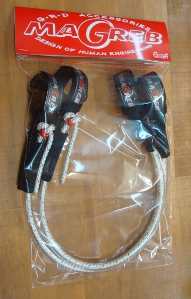 新品MAGREB(マグレブ)ロープアジャストライン(片側)ハーネスライン(ロゴカラーなどレッド)・・調整幅25~30インチ拍卖