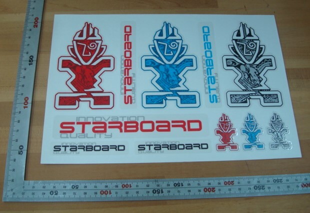 新品 STARBOARD(スターボード)ステッカーシート「カラー3色」拍卖