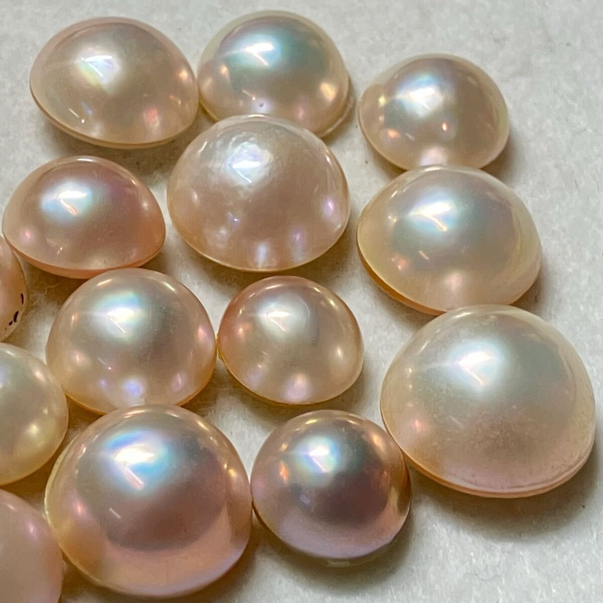 ◯マベパールおまとめ150.5ct◯n 約30.1g ルース 裸石 宝石 pearl パール 半円真珠 ジュエリー jewelry w2ま9拍卖