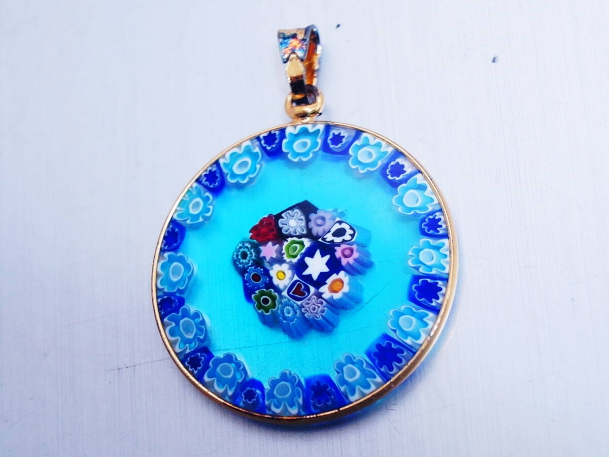 美品♪SILVER シルバー925 AMV アンティカ ムリーナ ベネチアン Antica Murrina Veneziana ペンダントトップ アクセサリー拍卖