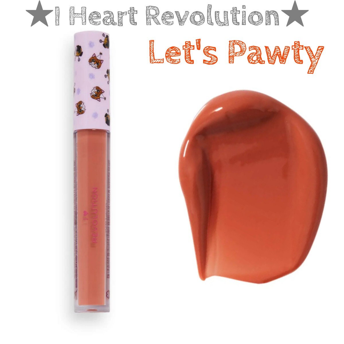 【Party Pets Lip Gloss】メイクアップレボリューション☆リップグロス 猫 犬 海外コスメ プレゼント 誕生日拍卖