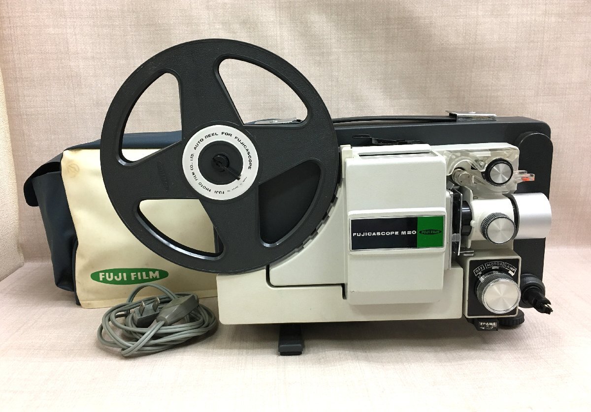 【大黒屋】中古 映写機 FUJI FILM フジフィルム FUJICASCOPE フジカスコープ M20 フィルムプロジェクター 60Hz仕様拍卖