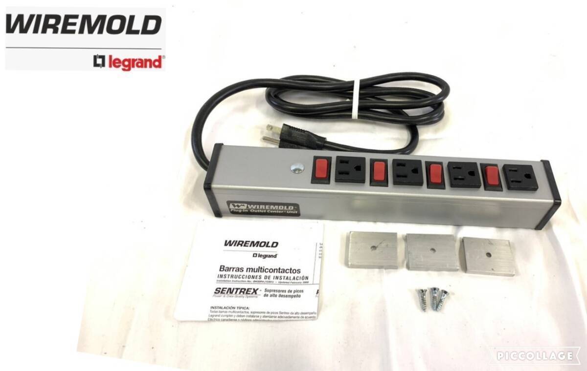 【米軍放出品】未使用品 電源タップ 4口 コンセントタップ Legrand UL215BC (80)☆CJ24M#25拍卖