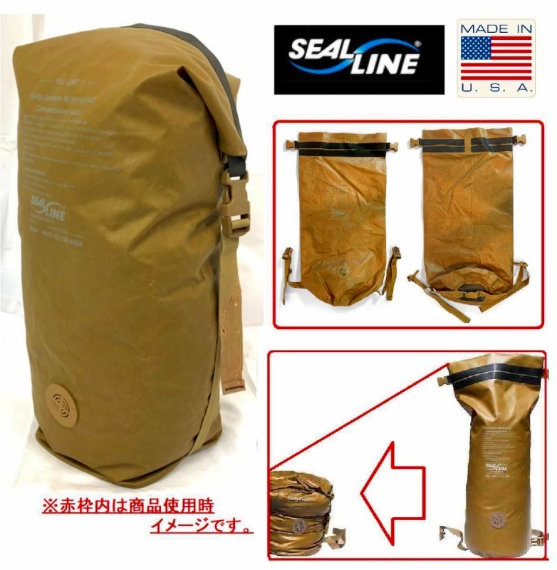 難あり【米軍放出品】シールライン ドライバッグ 防水バッグ サバゲー 世田谷ベース カヤック カヌー 02175 (60) ☆HJ8PK-2-W#25拍卖