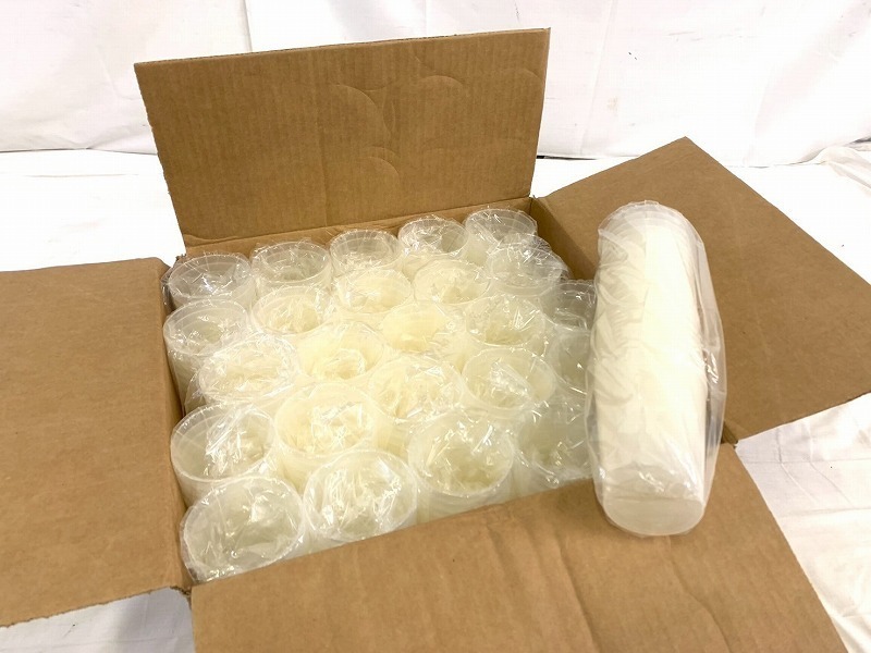 ラスト【米軍放出品】未使用品 計量カップ 240ml(8oz) 500個 コップ プラスチック VOLLRATH (120) ☆CJ2A#25拍卖