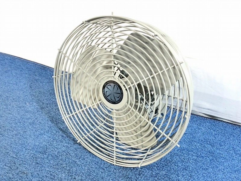 【米軍放出品】未使用品 工業用送風機 サーキュレーター 壁付け 扇風機 空気循環器 TPI Industrial N-12 (120)☆CJ24N#25拍卖