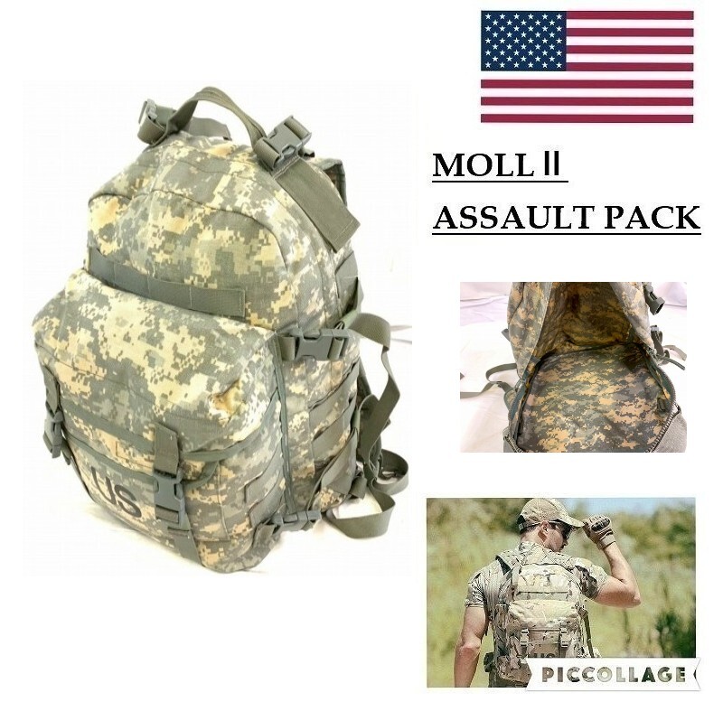 送料無料【米軍放出品】MOLLE2 アサルトパック リュック バックパック ミリタリー サバゲー EAGLE アウトドア キャンプ (100)HJ23SK-W#25拍卖